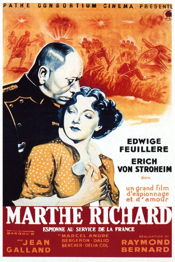 Постер Marthe Richard, au service de la France